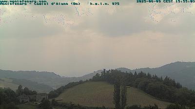 immagine della webcam nei dintorni di Monghidoro: webcam Castel d'Aiano