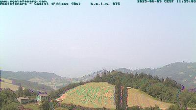immagine della webcam nei dintorni di Loiano: webcam Castel d'Aiano