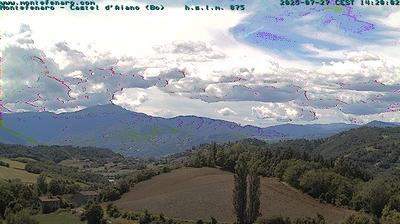 immagine della webcam nei dintorni di Monghidoro: webcam Castel d'Aiano