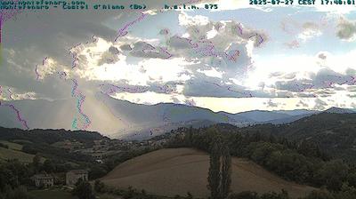 immagine della webcam nei dintorni di Castiglione dei Pepoli: webcam Castel d'Aiano