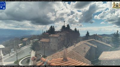immagine della webcam nei dintorni di Capranica Prenestina: webcam Guadagnolo