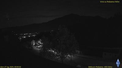 immagine della webcam nei dintorni di Primiero San Martino di Castrozza: webcam Pedavena