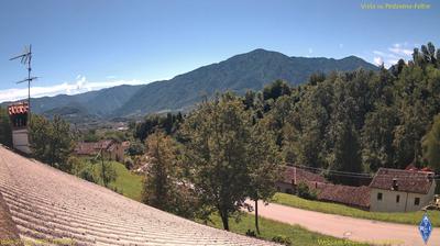 immagine della webcam nei dintorni di Passo Brocon: webcam Pedavena