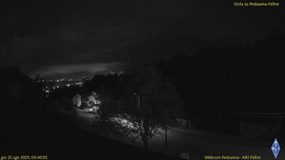 immagine della webcam nei dintorni di Gosaldo: webcam Pedavena