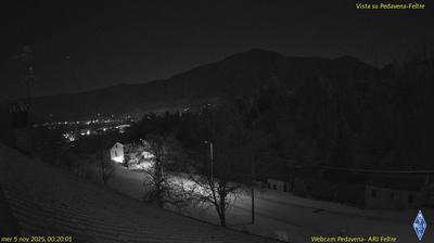 immagine della webcam nei dintorni di Primiero San Martino di Castrozza: webcam Pedavena
