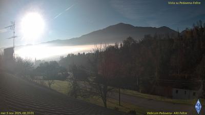 immagine della webcam nei dintorni di Seren del Grappa: webcam Pedavena