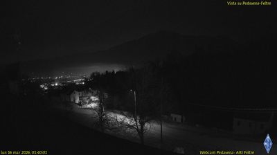 immagine della webcam nei dintorni di Valdobbiadene: webcam Pedavena