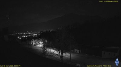 immagine della webcam nei dintorni di Fonzaso: webcam Pedavena