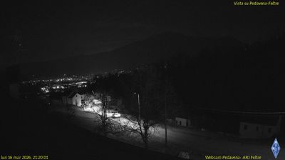 immagine della webcam nei dintorni di Sovramonte: webcam Pedavena