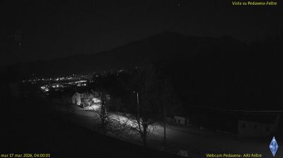 immagine della webcam nei dintorni di Monte Avena: webcam Pedavena