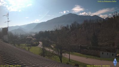 immagine della webcam nei dintorni di Monte Avena: webcam Pedavena