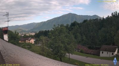 immagine della webcam nei dintorni di Monte Avena: webcam Pedavena
