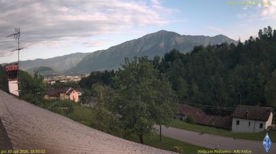 immagine della webcam nei dintorni di Primiero San Martino di Castrozza: webcam Pedavena