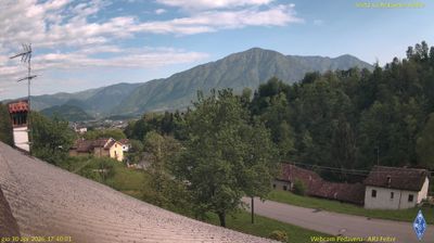 immagine della webcam nei dintorni di Passo Brocon: webcam Pedavena