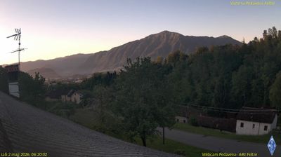 immagine della webcam nei dintorni di Cismon del Grappa: webcam Pedavena