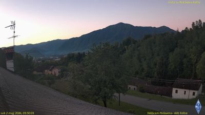 immagine della webcam nei dintorni di Valdobbiadene: webcam Pedavena