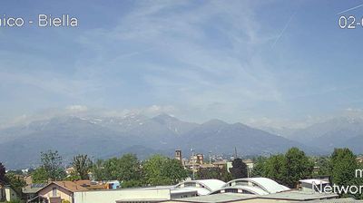 immagine della webcam nei dintorni di Netro: webcam Gaglianico