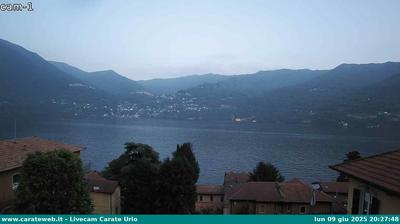 immagine della webcam nei dintorni di Casasco d'Intelvi: webcam Carate Urio