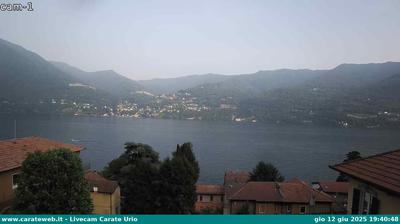 immagine della webcam nei dintorni di Sormano: webcam Carate Urio