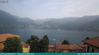 immagine della webcam nei dintorni di Sormano: webcam Carate Urio