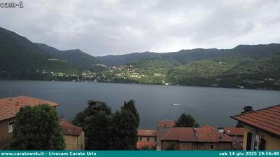 immagine della webcam nei dintorni di Suello: webcam Carate Urio