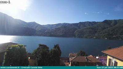 immagine della webcam nei dintorni di Ossuccio: webcam Carate Urio