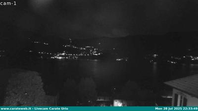 immagine della webcam nei dintorni di Brunate: webcam Carate Urio