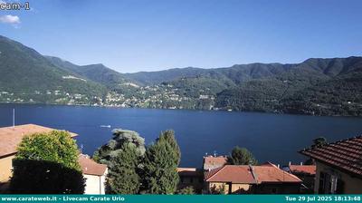 immagine della webcam nei dintorni di Suello: webcam Carate Urio