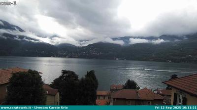 immagine della webcam nei dintorni di Valmorea: webcam Carate Urio