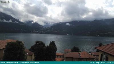 immagine della webcam nei dintorni di Lanzo d'Intelvi: webcam Carate Urio