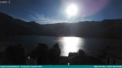 immagine della webcam nei dintorni di Cuasso al Monte: webcam Carate Urio