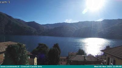 immagine della webcam nei dintorni di Valmorea: webcam Carate Urio