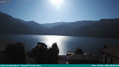 immagine della webcam nei dintorni di Cantù: webcam Carate Urio