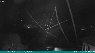 immagine della webcam nei dintorni di Erba: webcam Carate Urio