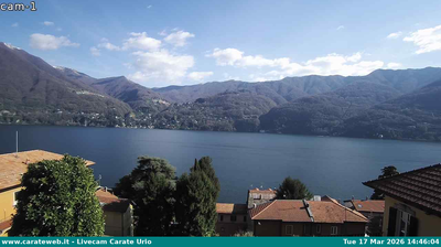 immagine della webcam nei dintorni di Brunate: webcam Carate Urio