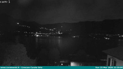 immagine della webcam nei dintorni di Sormano: webcam Carate Urio