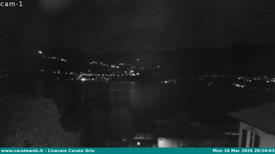 immagine della webcam nei dintorni di Ossuccio: webcam Carate Urio