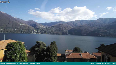 immagine della webcam nei dintorni di Pigra: webcam Carate Urio