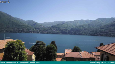 immagine della webcam nei dintorni di Tremezzo: webcam Carate Urio