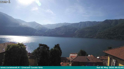 immagine della webcam nei dintorni di Brunate: webcam Carate Urio