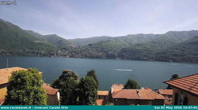immagine della webcam nei dintorni di Campione d'Italia: webcam Carate Urio
