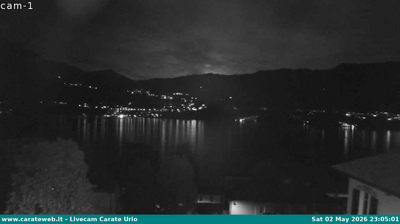 immagine della webcam nei dintorni di Ossuccio: webcam Carate Urio