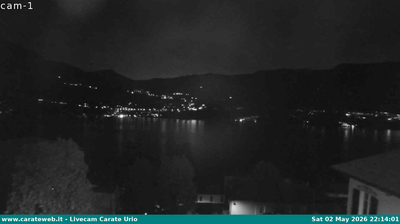 immagine della webcam nei dintorni di Ossuccio: webcam Carate Urio