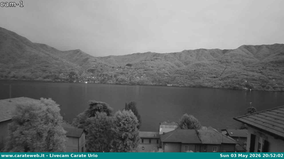 immagine della webcam nei dintorni di Brunate: webcam Carate Urio