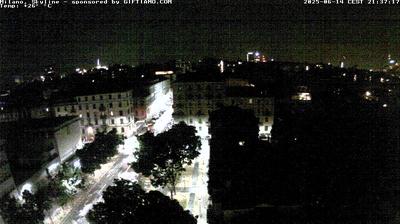 immagine della webcam nei dintorni di Sordio: webcam Milano San Babila