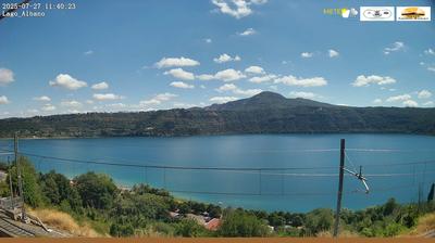 immagine della webcam nei dintorni di Anzio: webcam Castel Gandolfo