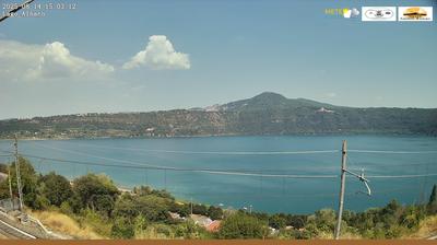 immagine della webcam nei dintorni di Castel San Pietro Romano: webcam Castel Gandolfo