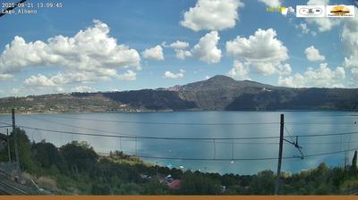 immagine della webcam nei dintorni di Anzio: webcam Castel Gandolfo