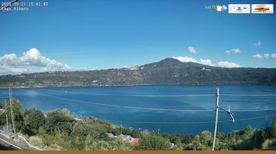 immagine della webcam nei dintorni di Pomezia: webcam Castel Gandolfo