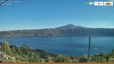 immagine della webcam nei dintorni di Pomezia: webcam Castel Gandolfo